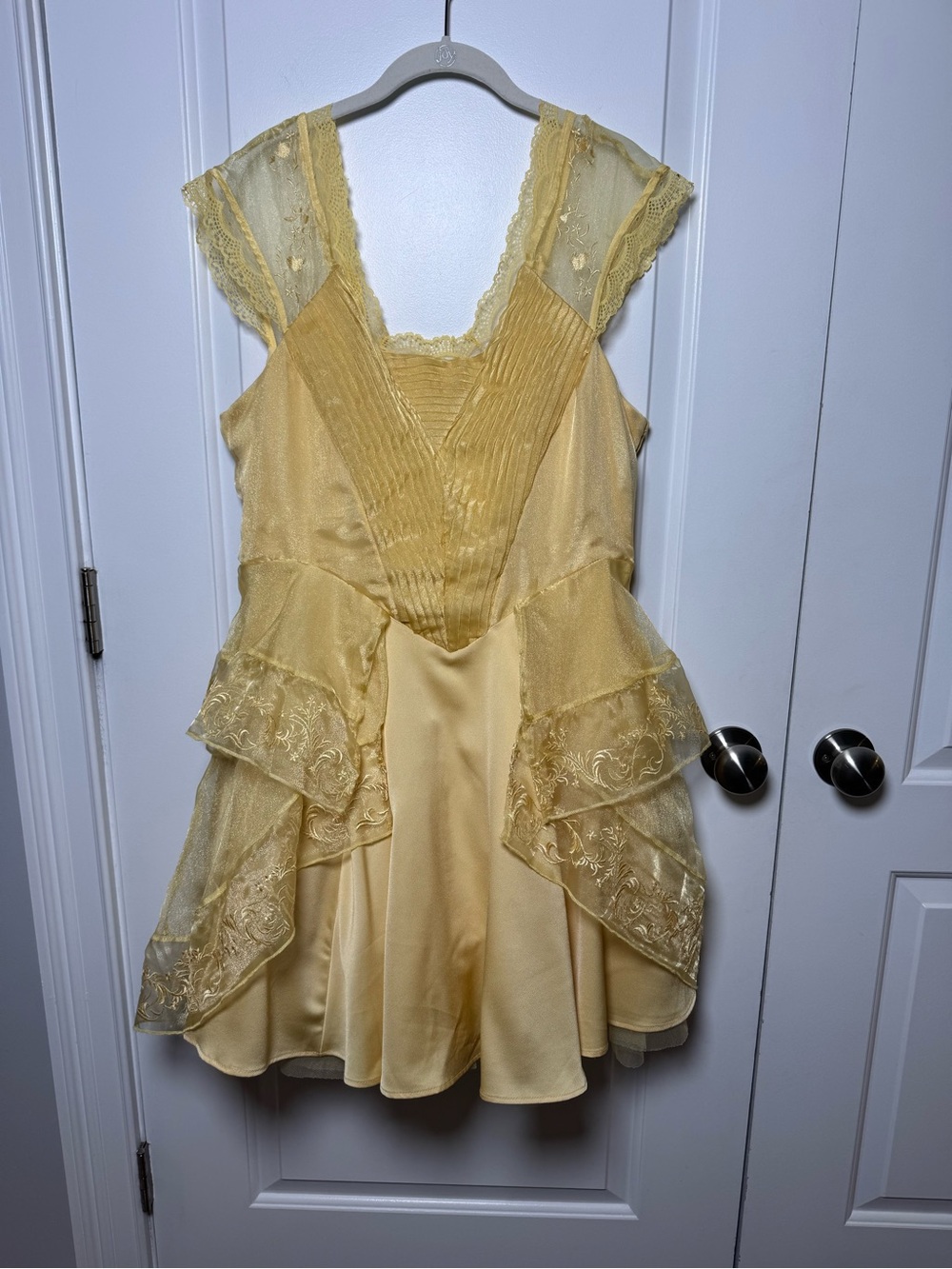 Rare Disney Beauty and the Beast Belle Ball Gown Dress Hot Topic XL